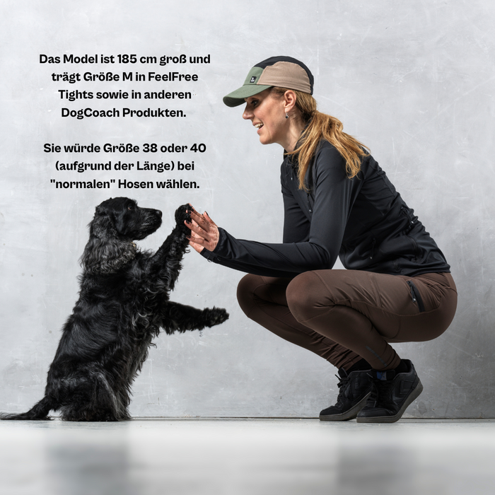 FeelFree Dog Walker Tights | Schwarz | Ruby