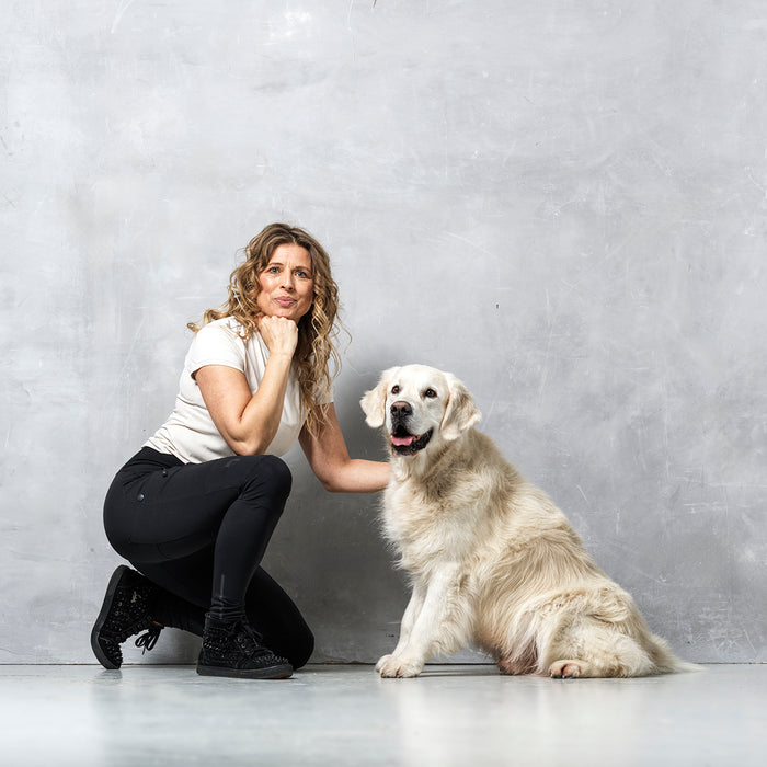FeelFree Dog Walker Tights | Schwarz | Ruby