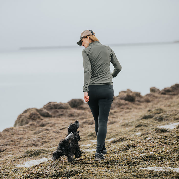 FeelFree Dog Walker Tights | Schwarz | Ruby