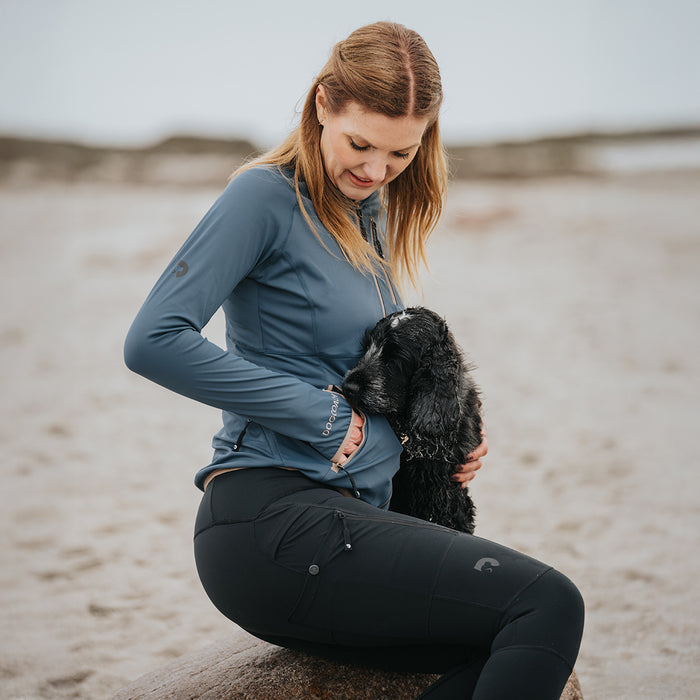 FeelFree Dog Walker Tights | Schwarz | Ruby