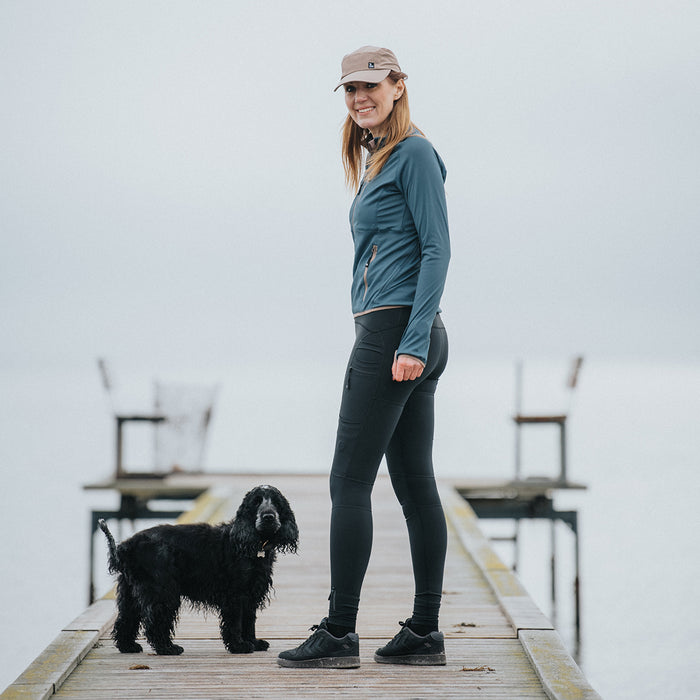 FeelFree Dog Walker Tights | Schwarz | Ruby