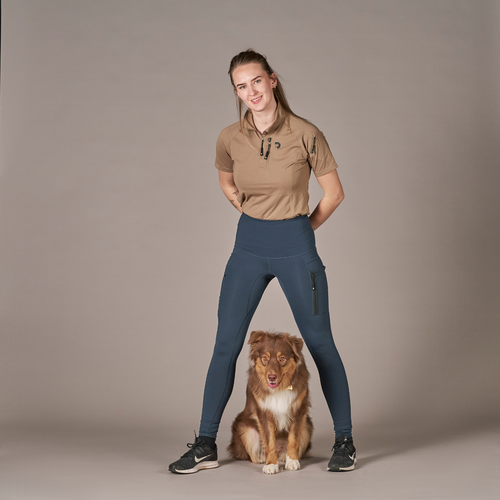 FeelFree Hundehalter Tights 2.0 I Marineblau I Tessa