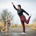 FeelFree Hundehalter Tights 2.0 I Rosso I Saga