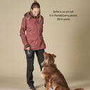 Pack&Carry Shell Jacke | Schwarz | Amie