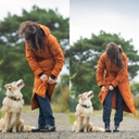 KeepDry Dog Walker Mantel 2.0 I Tawney I Alba