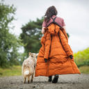 KeepDry Dog Walker Mantel 2.0 I Tawney I Alba