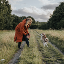 KeepDry Dog Walker Mantel 2.0 I Tawney I Alba