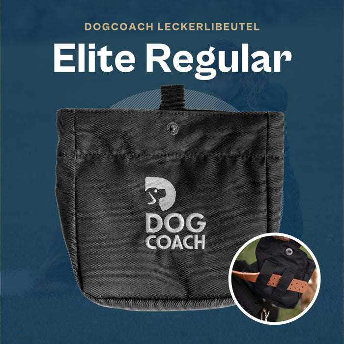 DogCoach Leckerlibeutel | Elite | Regular | Schwarz | Guinness
