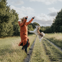 KeepDry Dog Walker Mantel 2.0 I Tawney I Alba