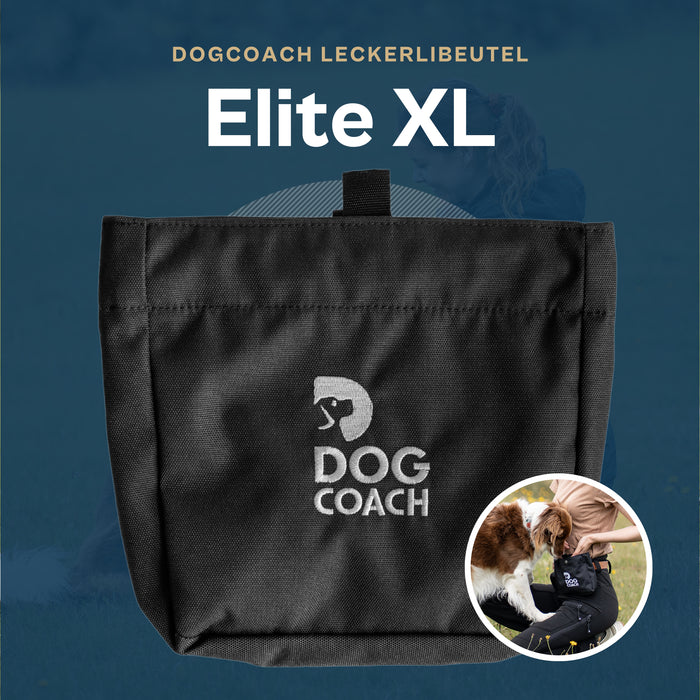 DogCoach Leckerlibeutel | Elite | XL | Schwarz | Perro