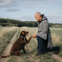 Long KeepDry Dog Walker Herren Mantel 2.0 I Forest I Rex
