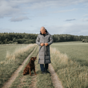 Long KeepDry Dog Walker Herren Mantel 2.0 I Forest I Rex