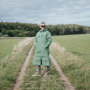 Long KeepDry Dog Walker Herren Mantel 2.0 I Forest I Rex