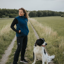 Unisex Teddy-Weste I Navy I Mika
