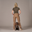 Unisex 2-in-1 Summer Zip-Off Shellhose I Mocca I Kurze Länge I Cala