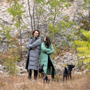 KeepDry Dog Walker Mantel 2.0 I Forest I Nimo