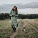 KeepDry Dog Walker Mantel 2.0 I Forest I Nimo