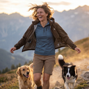 FeelFree Ultralight Regenjacke I Bison I Wilma