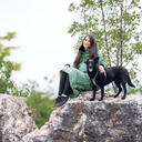 KeepDry Dog Walker Mantel 2.0 I Forest I Nimo