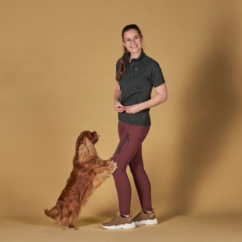 FeelFree Hundehalter Tights 2.0 I Rosso I Saga