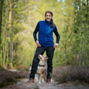Unisex Teddy-Weste I Navy I Mika
