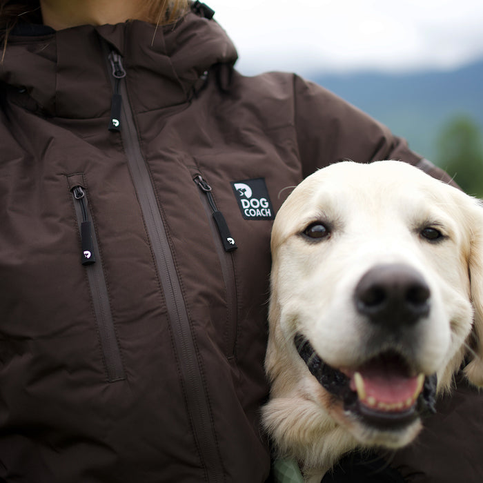 KeepDry Dog Walker Mantel | Bison | Molly