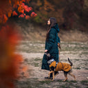 KeepDry Dog Walker Mantel | Pinetree | Macro