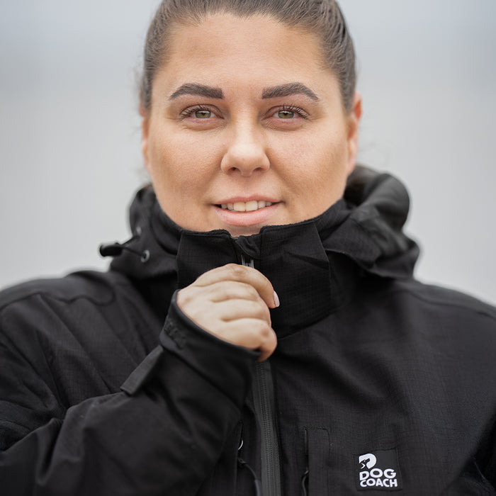 Pack&Carry Shell Jacke | Schwarz | Amie