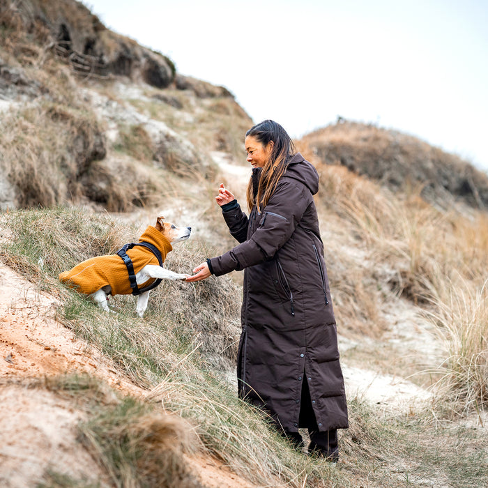 KeepDry Dog Walker Mantel | Bison | Molly