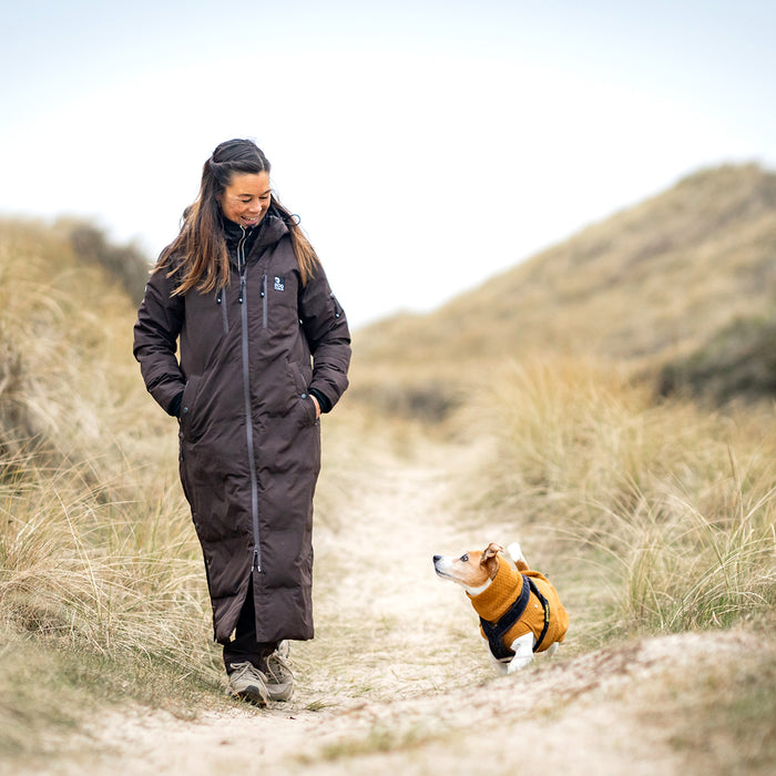 KeepDry Dog Walker Mantel | Bison | Molly