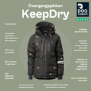 KeepDry Overgangsjakke | Sort | Bailey (få tilbage)