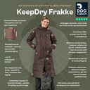 KeepDry Frakke | Mustard | Dorthea