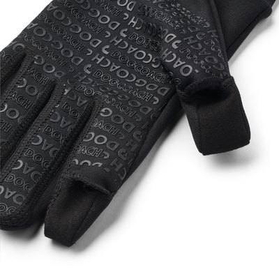 handschuhe abnehmbare fingerspitzen DogCoach Allround Leckerli-Handschuhe | Unisex | Schwarz