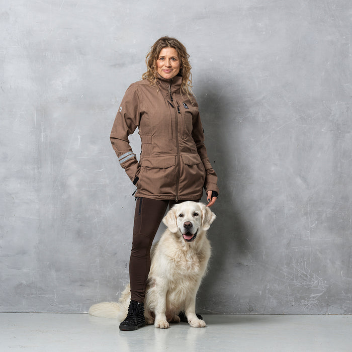 Pack&Carry Shell Jacke | Mocca | Boston