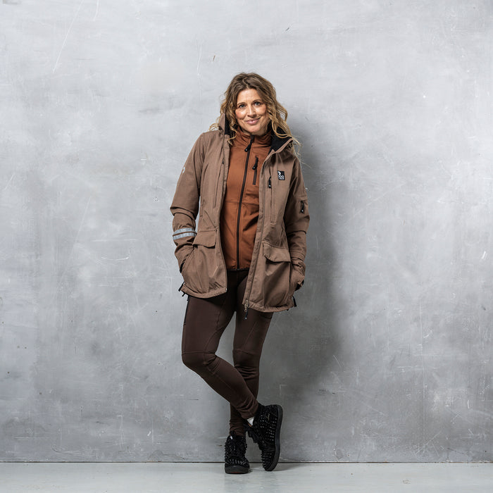 Pack&Carry Shell Jacke | Mocca | Boston