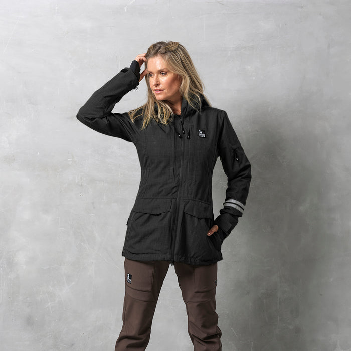 Pack&Carry Shell Jacke | Schwarz | Amie