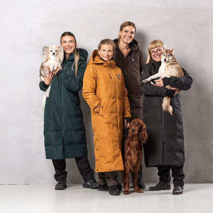 KeepDry Dog Walker Mantel | Schwarz | Connor