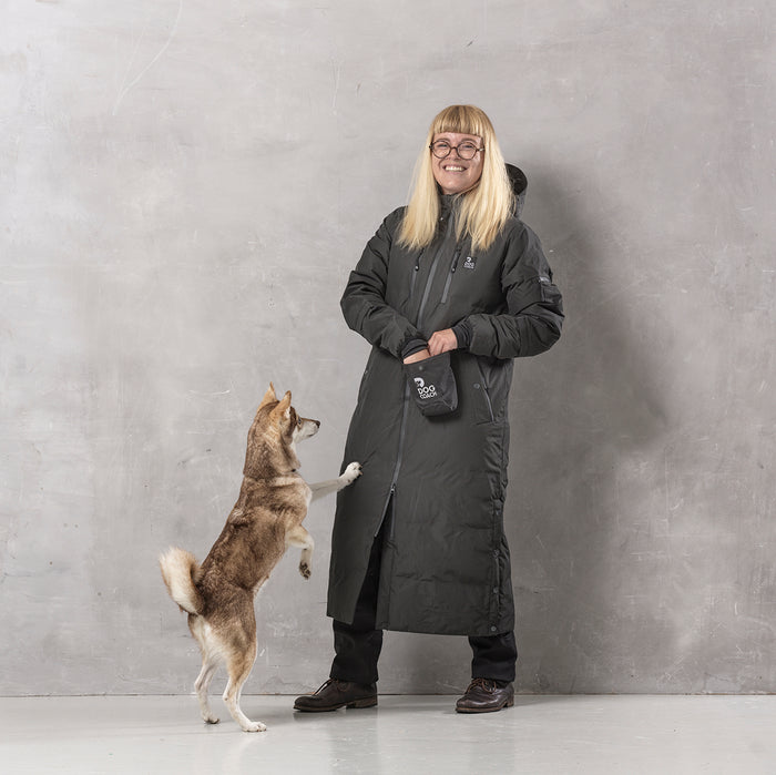 KeepDry Dog Walker Mantel | Schwarz | Connor