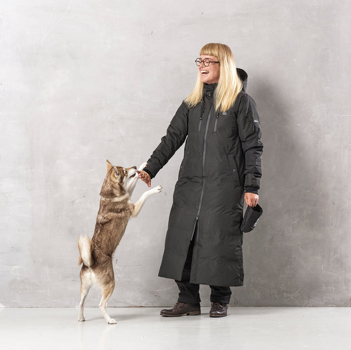 KeepDry Dog Walker Mantel | Schwarz | Connor