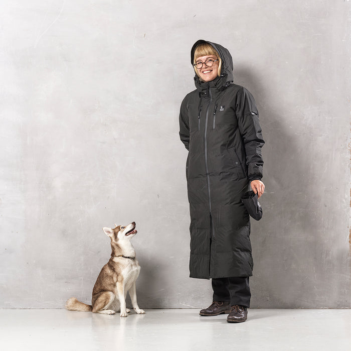 KeepDry Dog Walker Mantel | Schwarz | Connor