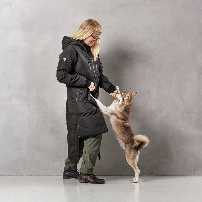 KeepDry Dog Walker Mantel | Schwarz | Connor