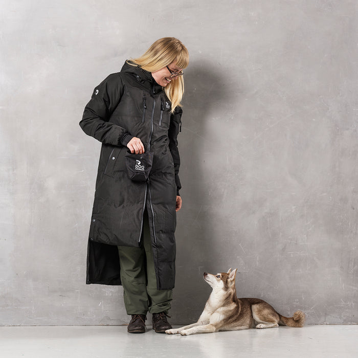 KeepDry Dog Walker Mantel | Schwarz | Connor