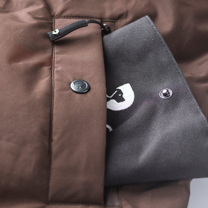KeepDry Dog Walker Mantel | Bison | Molly