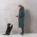 KeepDry Dog Walker Mantel | Pinetree | Macro