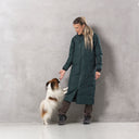 KeepDry Dog Walker Mantel | Pinetree | Macro