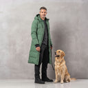 Long KeepDry Dog Walker Herren Mantel 2.0 I Forest I Rex