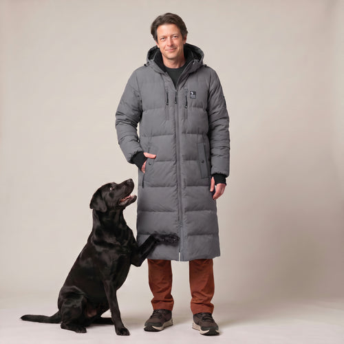 Long KeepDry Dog Walker Herren Mantel 2.0 I Forest I Rex