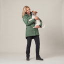 Winter Parka Jacke 11.0 I Forest I Papaya