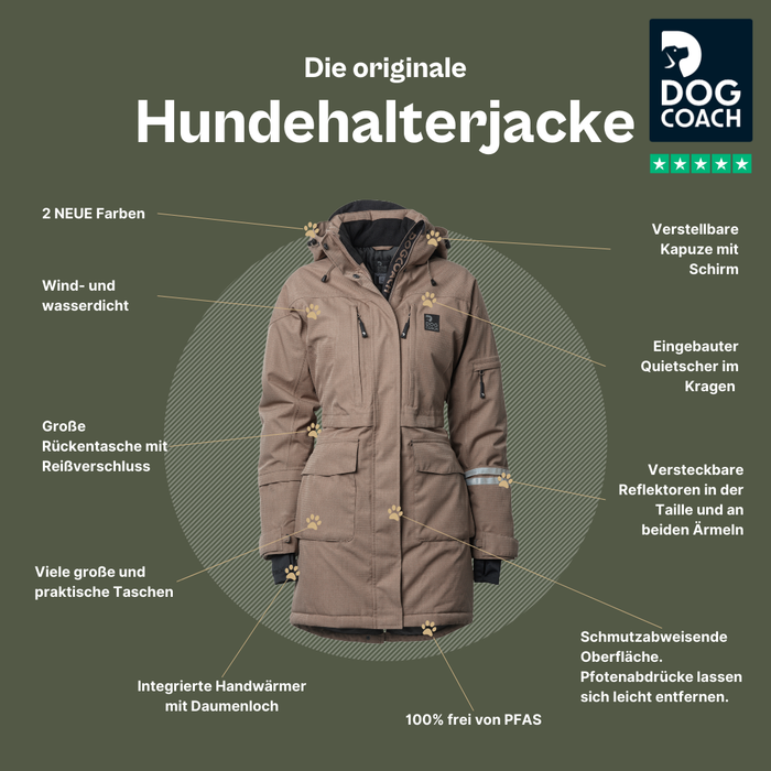 Parka Jacke 9.0 | Winter | Mocca | Kaydie