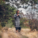 Long KeepDry Dog Walker Men’s Coat 2.0 I Warm Grey I Dina